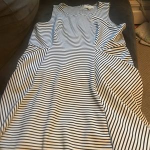 Women’s striped midi dress